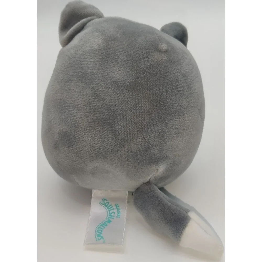 Kellytoy Squishmallow 5” Heidi The Gray Husky Dog Plush Stuffed Animal